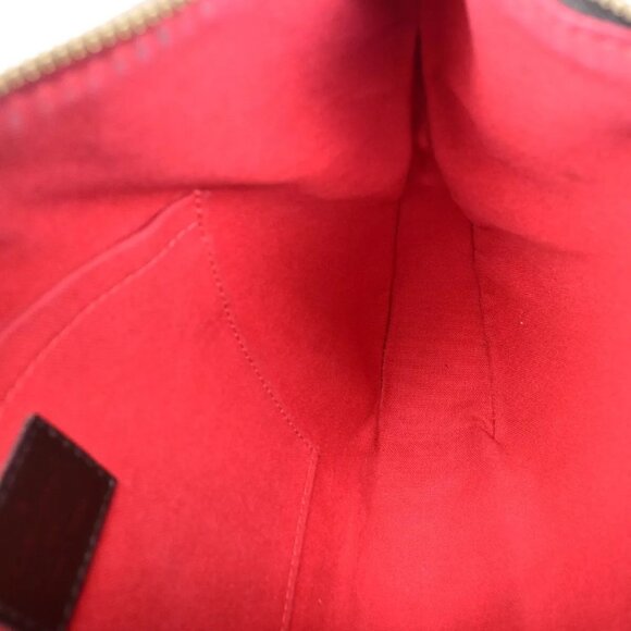 LOUIS VUITTON LV Thames GM Shoulder Bag Damier Leather Brown - Picture 10 of 16